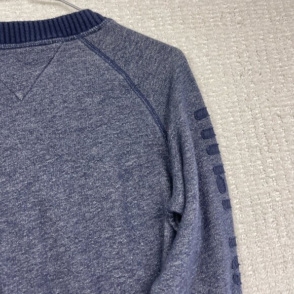 Retro Tommy Hilfiger Boys Youth XL 16-18 Navy Blue Crewneck Sweater Long sleeve - Picture 15 of 16